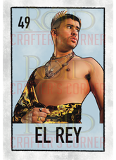 DTF Screen Print Image - 49 El Rey
